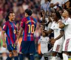 La tabla de posiciones de la Liga Española tras los triunfos de Barcelona y Real Madrid.
