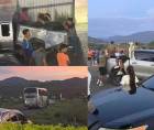 Tremendo susto se llevó el plantel del Marathón al sufrir un accidente de tránsito en su viaje a Choluteca para afrontar el partido contra los Lobos de la UPNFM. Acá todos los detalles.