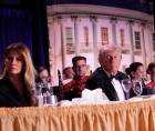 El presidente Donald Trump y la primera dama Melania Trump.