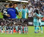 Las imágenes del amistoso de la Selección de Honduras contra Argentina que se saldó 2-0 para la Albiceleste, que no contó con Messi, pero que se robó el show en Texas.