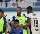 Jerry Bengtson le anotó al Olimpia en el estadio Juan Ramón Brevé.