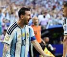 Lionel Messi festejó a todo pulmón su gol marcado en el Argentina vs Cabo Verde.