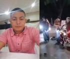 El hombre se dirigía hacia su trabajo cuando ocurrió el percance; según la información preliminar, bajó de su motocicleta para auxiliar a otro conductor.