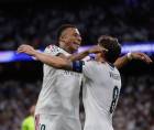Mbappé y Fede Valverde marcaron los goles de la victoria en el estadio Santiago Bernabéu.