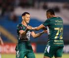 Damin Ramírez fue el autor del gol de la remontada del Marathón contra el Alianza en el estadio Olímpico.