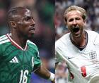 Julián Quiñones por México y Harry Kane de Inglaterra, figuras en el ataque de ambas selecciones.