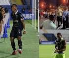El Motagua vino de atrás y firmó una remontada ante el Olancho FC (2-1) en el marco de su aniversario. Te compartimos algunas de las imágenes del encuentro.