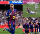 El FC Barcelona logró una contundente victoria ante el Sevilla FC en la jornada 28 de <b>LaLiga</b>, marcada por un penal polémico y un espectáculo individual de Raphinha, quien se lució con un triplete que sentenció el encuentro y confirmó el dominio del equipo culé.
