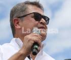 El expresidente Juan Orlando Hernández es acusado de fraude y lavado de activos en el denominado caso Pandora II.
