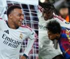 Kylian Mbappé se lució con doblete ante un Yamal que estuvo desaparecido.