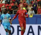 Cristiano Ronaldo no logró marcar diferencia en el marcador y se fue del partido sin anotar,