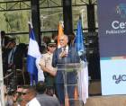 <b>Nasry Asfura</b>, presidente de Honduras, durante el lanzamiento oficial del XVIII Censo Nacional de Población y VII de Vivienda.