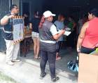 Personal de la Región Sanitaria Metropolitana de San Pedro Sula participa en feria de salud.