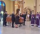 Familiares realizaron la mañana del 3 de diciembre una misa de cuerpo presente en la Basílica Menor Nuestra Señora de Suyapa.