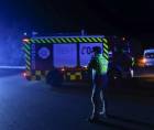 Servicios de Emergencias llegan al lugar del accidente en Adamuz.