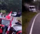 Al menos nueve personas murieron y una treintena salió herida luego de que un camión que trasladaba a simpatizantes de los partidos opositores Liberal y Nacional se volcara el domingo, durante una caravana de cierre de campaña en San José de Colinas, Santa Bárbara, occidente de Honduras.
