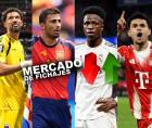 Estos son los últimos movimientos del día sábado 25 de julio en el mercado de fichajes de Europa. Real Madrid es el gran agitador de la ventana de pases de verano y puede dar el bombazo.