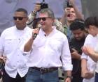 JOH agradeció a Dios y a las personas que, según su entorno, mantuvieron oraciones durante el tiempo que permaneció encerrado en una cárcel en Estados Unidos.