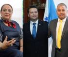 Ellos son los tres funcionarios destituidos de sus cargos por el presidente Nasry Asfura.