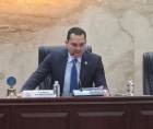 Presidente del Congreso Nacional, <b>Tomás Zambrano.</b>