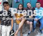 Fotos en vida de las cuatro personas que fueron asesinadas en una vivienda de la colonia Centroamérica de Comayagüela en el Distrito Central de Honduras.