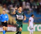Damin Ramírez festejando su golazo ante Alianza.