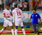 Jerry Bengtson y Arboleda han marcado los goles del Olimpia.