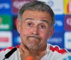 El entrenador Luis Enrique atendió a los medios de comunicación con rotundos comentarios.