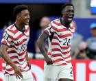Folarin Balogun, celebrando uno de sus goles en el triunfo de Estados Unidos contra Paraguay en el Mundial 2026.