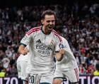 Bernardo Silva marcó el primer gol del Real Madird en el partido contra el RB Leipzig en la tercera jornada de la UEFA Champions League.