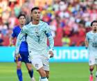 Cristiano Ronaldo se hizo presente en el marcador en la segunda parte del Portugal vs Croacia.