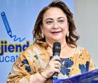 La exministra de Educación, Ivette Arely Argueta Padilla, desarrolló una agenda de trabajo en la zona norte de Honduras, donde participó en diferentes actividades orientadas al fortalecimiento de la infraestructura escolar, la educación técnica y las oportunidades de formación para los estudiantes.