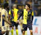 Nixon Cruz entró desde el banco de suplentes y marcó un golazo.