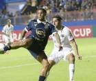 Rodrigo de Olivera no fue capaz de marcar ante Alajuelense de Costa Rica en la ida de las semifinales de la Copa Centroamericana 2026.
