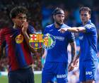El Barcelona recibe al Getafe en el Camp Nou por la octava jornada de la Liga Española.