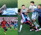 Las imágenes del partido de la final del Mundial 2026 que le ganó España 1-0 a Argentina en el MetLife Stadium de Nueva York con gol de Ferran Torres. Triste adiós de Messi.