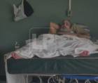 Profundo dolor y desconsuelo vive la familia de Nasser Hilsaca tras confirmarse su fallecimiento a las 8:00 de la mañana en el Hospital General Atlántida de La Ceiba. Diario La Prensa
