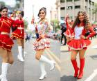 Las palillonas aportaron gracia y distinción a los desfiles, que comenzaron muy temprano, convirtiendo las calles de San Pedro Sula en un escenario donde la elegancia, la moda y el fervor patrio se combinaron. Así posaron para La Prensa.