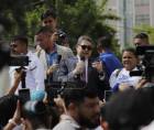 El expresidente Juan Orlando Hernández, previo a su ingreso a la Corte Suprema de Justicia (CSJ).
