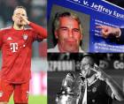 Escándalo. Franck Ribéry fue señalado por estar en los archivos de Jeffrey Epstein y el futbolista rompe el silencio para tomar una drástica decisión.