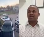 Darwin Padilla es un hondureño que vive en Nueva Orleans. El video de él dando indicaciones a agentes de ICE desde el balcón de su casa se ha viralizado en las redes sociales.