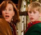 Imagen de Catherine y Macaulay Culkin en la película Home Alone.