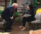 Trump abandona entrevista con Kristen Welker en medio de tensión por fraude electoral.