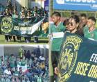 Las imágenes de los homenajes que han brindado al fallecido presidente de Marathón, Orinson Amaya, en la previa del partido de los verdes contra el Olancho FC en el estadio Yankel Rosenthal.