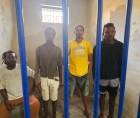 Los capturados fueron identificados como Deinor Osmany Mejía Arzú, Irbin René López Cortés, Carlos Enrique Fernández Guzmán, Onil Riboberto Hernández Zelaya y Sara Abigail Acosta Acosta.