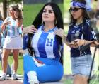Te compartimos a las bellas aficionadas que fueron captadas en la previa del amistoso entre Argentina vs Honduras en Estados Unidos.