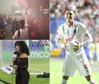 Olimpia demostró quién es el más grande al ganarle al Saprissa de Costa Rica, festejos merengues, dedicatoria, espectacular recibimiento, el enmascarado y hermosas chicas en el estadio Nacional.