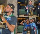 Motagua desató una auténtica fiesta tras conquistar el torneo Clausura 2026 de la Liga Nacional, con jugadores, cuerpo técnico y familiares celebrando a lo grande la ansiada Copa 20.