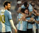 Argentina le gana a Benín con dos asistencias de Messi en su partido de despedida.