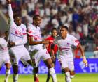 Yustin Arboleda y Jerry Bengtson fueron las figuras en el triunfo del Olimpia ante Real España.